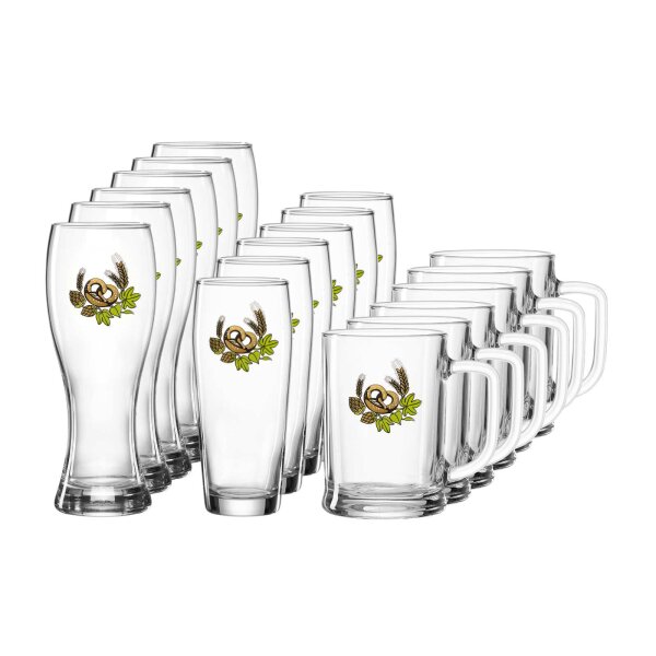 Ritzenhoff & Breker JUPP Biergläser-Set 18-teilig