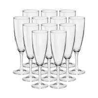 Bormioli Rocco Prosecco Sektkelch 0,1 l geeicht 12er Set