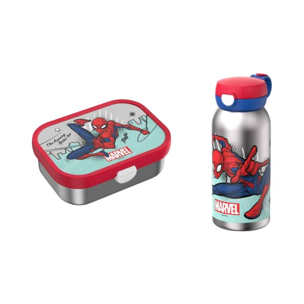 Mepal CAMPUS Edelstahl-Lunchset 2-teilig - Spiderman
