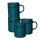 Ritzenhoff & Breker Happy Henkelbecher 390 ml 4er Set