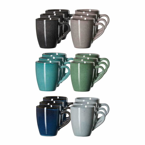 Ritzenhoff & Breker Amalfi Henkelbecher 350 ml 6er Set - Variante