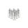 Ritzenhoff & Breker Basic Zuckerstreuer 15 cm 6er Set