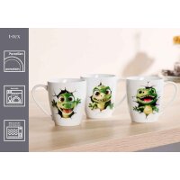 Ritzenhoff & Breker T-Rex Henkelbecher 360 ml 6er Set