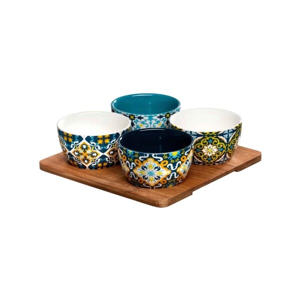Ritzenhoff & Breker Benito Servierschalen-Set mit Tablett 5-teilig