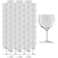 Van Well Ballon Profi Weinglas 0,1 l + 0,2 l geeicht 60er...