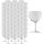 Van Well Ballon Profi Weinglas 0,1 l + 0,2 l geeicht 60er Set