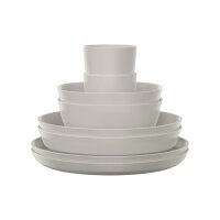 Mepal SILUETA Geschirr-Set 8-teilig - Nordic White