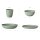 Mepal SILUETA Geschirr-Set 8-teilig - Nordic Sage