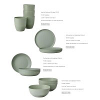 Mepal SILUETA Geschirr-Set 8-teilig - Vivid Mauve
