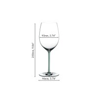 Riedel Fatto A Mano Cabernet/Merlot Weinglas - Mint