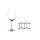 Riedel Fatto A Mano Cabernet/Merlot Weinglas - Weiß
