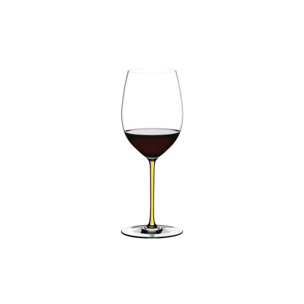 Riedel Fatto A Mano Cabernet/Merlot Weinglas - Gelb