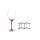 Riedel Fatto A Mano Cabernet/Merlot Weinglas - Rot