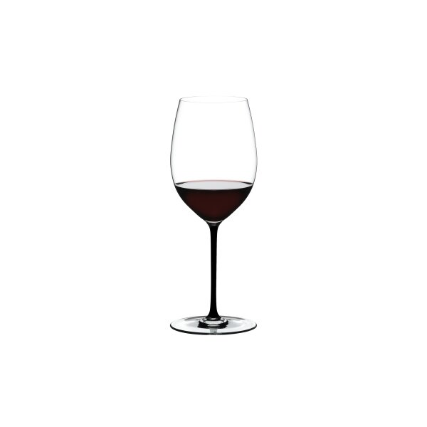 Riedel Fatto A Mano Cabernet/Merlot Weinglas - Schwarz
