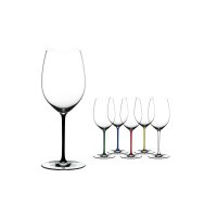 Riedel Fatto A Mano Cabernet/Merlot Weinglas - Schwarz