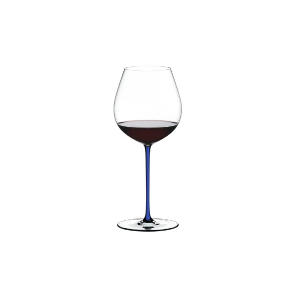 Riedel Fatto A Mano Pinot Noir Weinglas - Dunkelblau