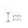 Riedel Fatto A Mano Pinot Noir Weinglas - Dunkelblau