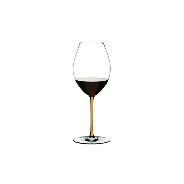 Riedel Fatto A Mano Syrah Weinglas - Orange