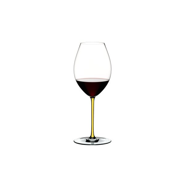 Riedel Fatto A Mano Syrah Weinglas - Gelb
