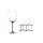 Riedel Fatto A Mano Syrah Weinglas - Rot