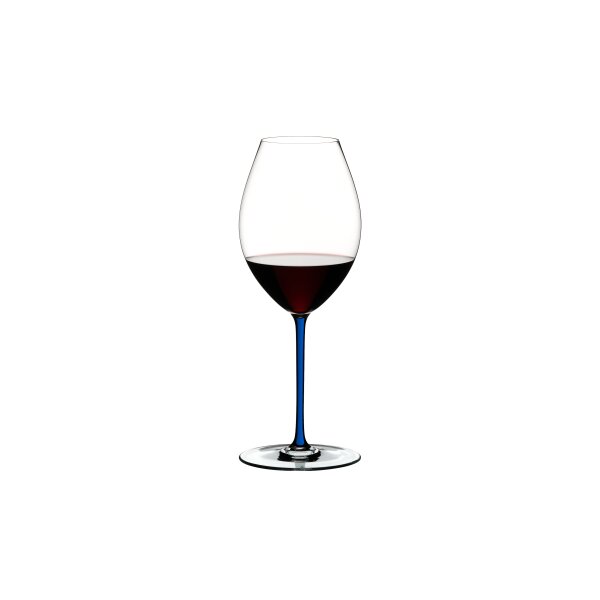 Riedel Fatto A Mano Syrah Weinglas - Dunkelblau