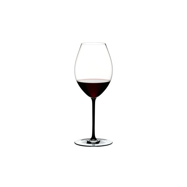 Riedel Fatto A Mano Syrah Weinglas - Schwarz