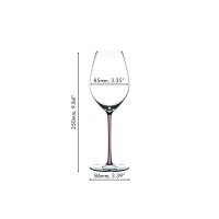 Riedel Fatto A Mano Champagner Weinglas - Mauve