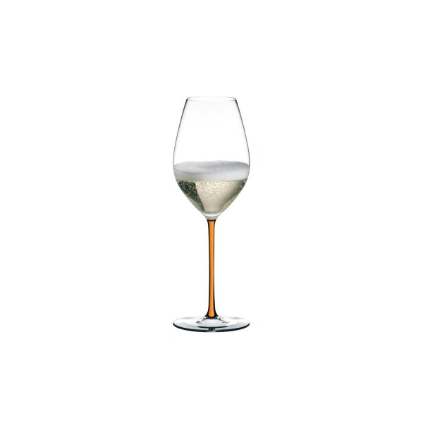 Riedel Fatto A Mano Champagner Weinglas - Orange