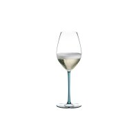 Riedel Fatto A Mano Champagner Weinglas - Türkis