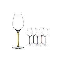 Riedel Fatto A Mano Champagner Weinglas - Gelb