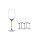 Riedel Fatto A Mano Champagner Weinglas - Gelb