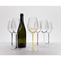 Riedel Fatto A Mano Champagner Weinglas - Rot