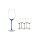 Riedel Fatto A Mano Champagner Weinglas - Dunkelblau