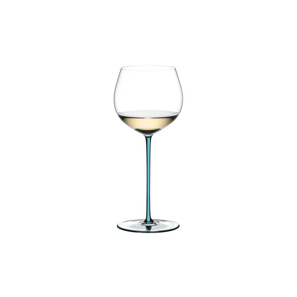 Riedel Fatto A Mano Chardonnay Weinglas - Türkis