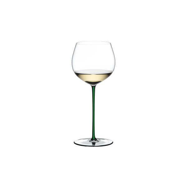 Riedel Fatto A Mano Chardonnay Weinglas - Grün