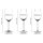 Riedel Fatto A Mano Wein- und Champagnergläser Set 3-teilig - Rot
