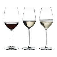 Riedel Fatto A Mano Wein- und Champagnergläser Set 3-teilig - Weiß
