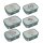 Edelstahl-Brotdose Campus mit Gabel - Cool Mint - Verschiedene Motive