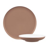 Seltmann Weiden Sento Home Pure Colors Tafelservice 12-teilig - Cocoa Brown
