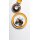 Seltmann Weiden Sento Home Pure Colors Espressotasse mit Untertasse 80 ml 6er Set - Mango Orange