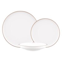 Seltmann Weiden Sento Home Pure Lines Teller-Set 18-teilig - Cocoa Brown