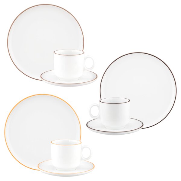Seltmann Weiden Sento Home Pure Lines Kaffeeservice 18-teilig - Variante
