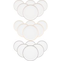Seltmann Weiden Sento Home Pure Lines Speiseteller ø 27,6 cm 6er Set - Variante
