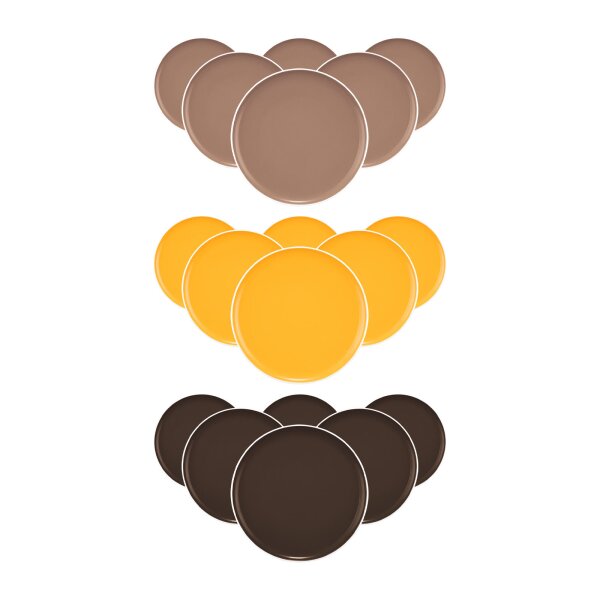 Seltmann Weiden Sento Home Pure Colors Frühstücksteller ø 21,4 cm 6er Set - Variante