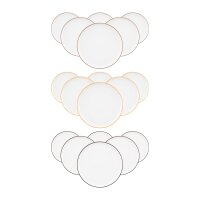 Seltmann Weiden Sento Home Pure Lines Frühstücksteller ø 21,4 cm 6er Set - Variante