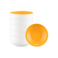 Seltmann Weiden Sento Home Pure Colors Müslischale ø 15,4 cm 6er Set - Mango Orange
