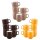 Seltmann Weiden Sento Home Pure Colors Becher mit Henkel 400 ml 6er Set - Variante