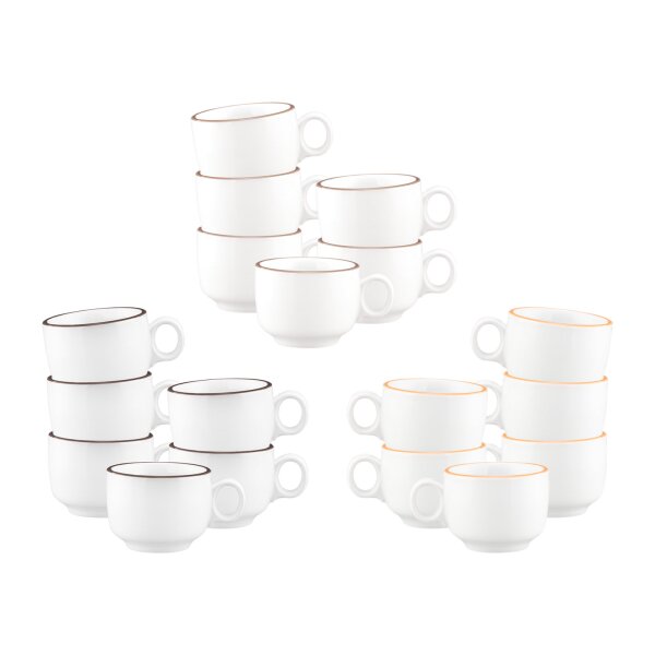 Seltmann Weiden Sento Home Pure Lines Espressotasse 80 ml 6er Set - Variante