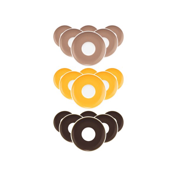 Seltmann Weiden Sento Home Pure Colors Espressountertasse ø 12 cm 6er Set - Variante