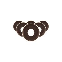 Seltmann Weiden Sento Home Pure Colors Espressountertasse ø 12 cm 6er Set - Chocolate Brown